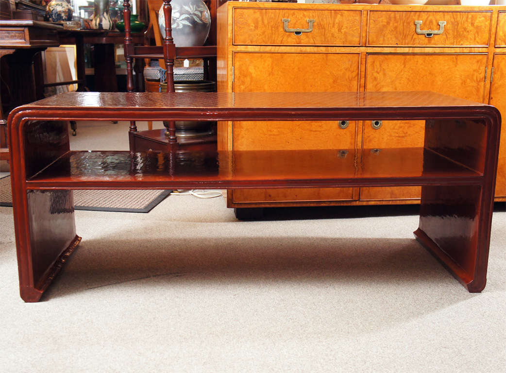 Burmese Lacquer Coffee Table