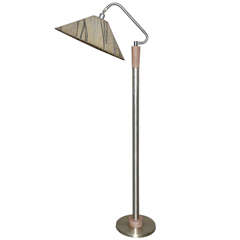 Spun Aluminum Floor Lamp