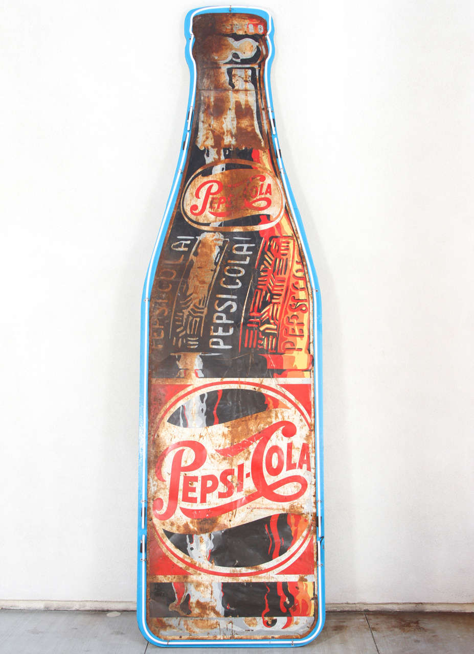 sparkling pepsi cola bottle