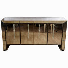 Splendid Buffet in Mirror with Four Doors