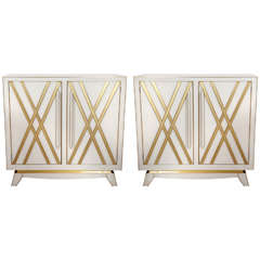 Pair of Buffets in Glass