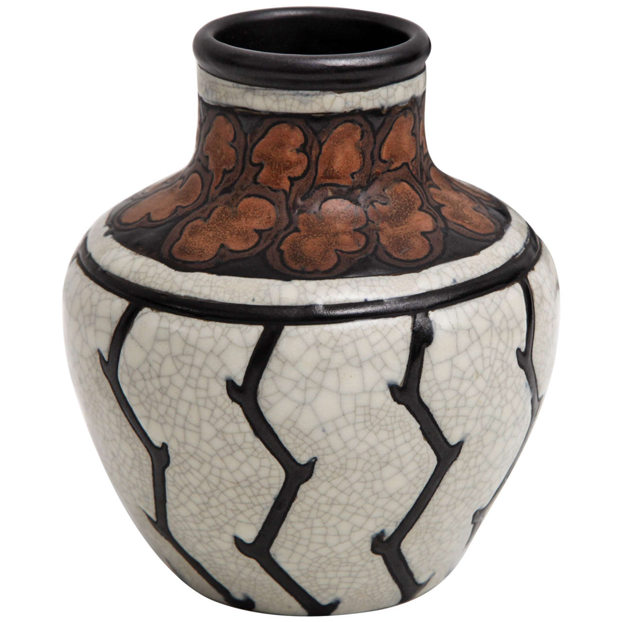 Stoneware vase by Charles Catteau