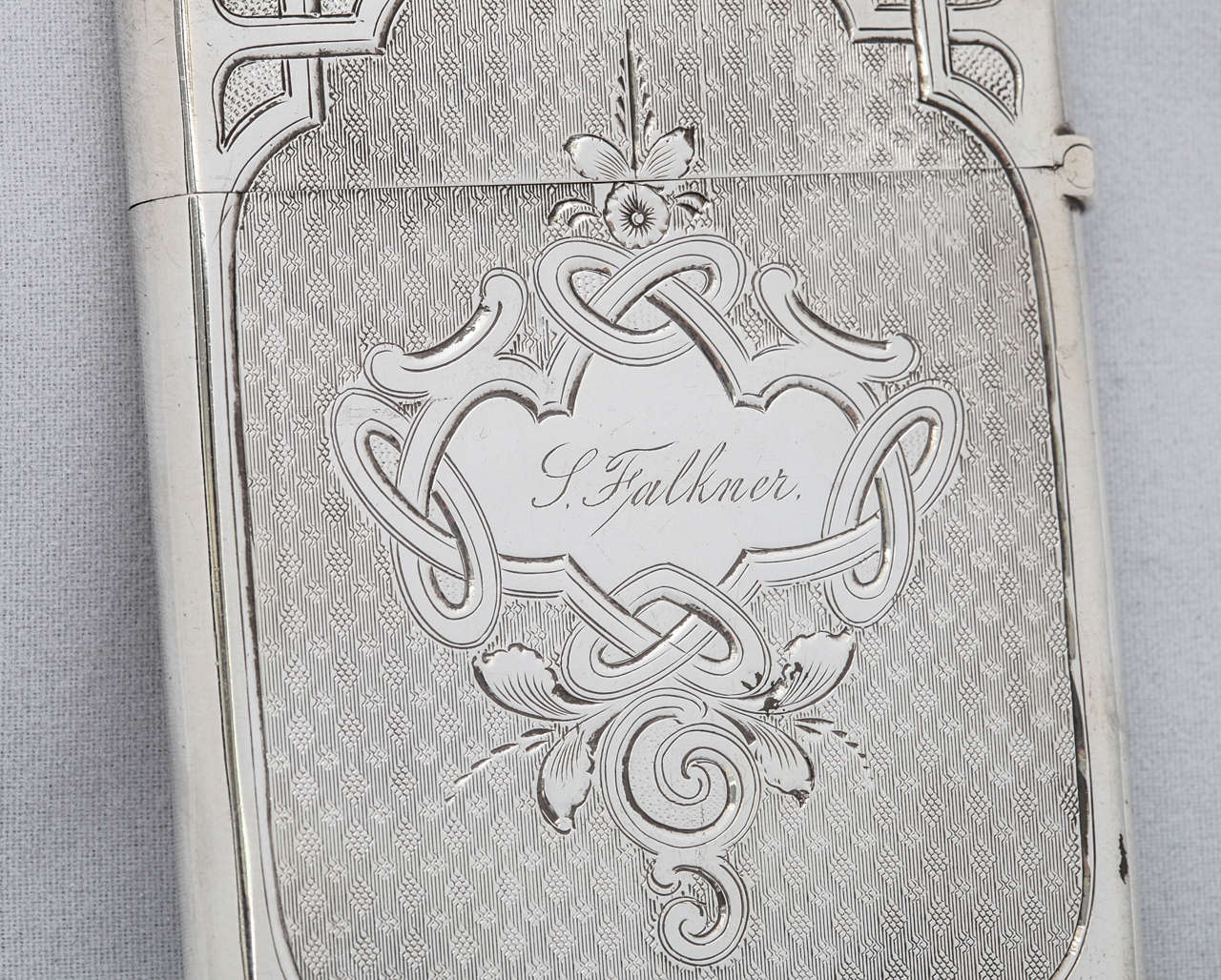 victorian calling card holder