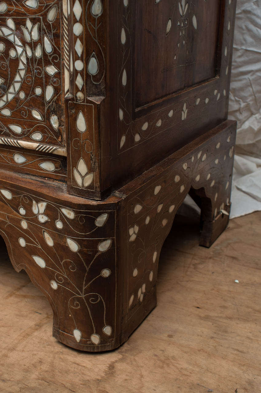 A Syrian Mother-of-Pearl Inlaid Chest of Drawers 3