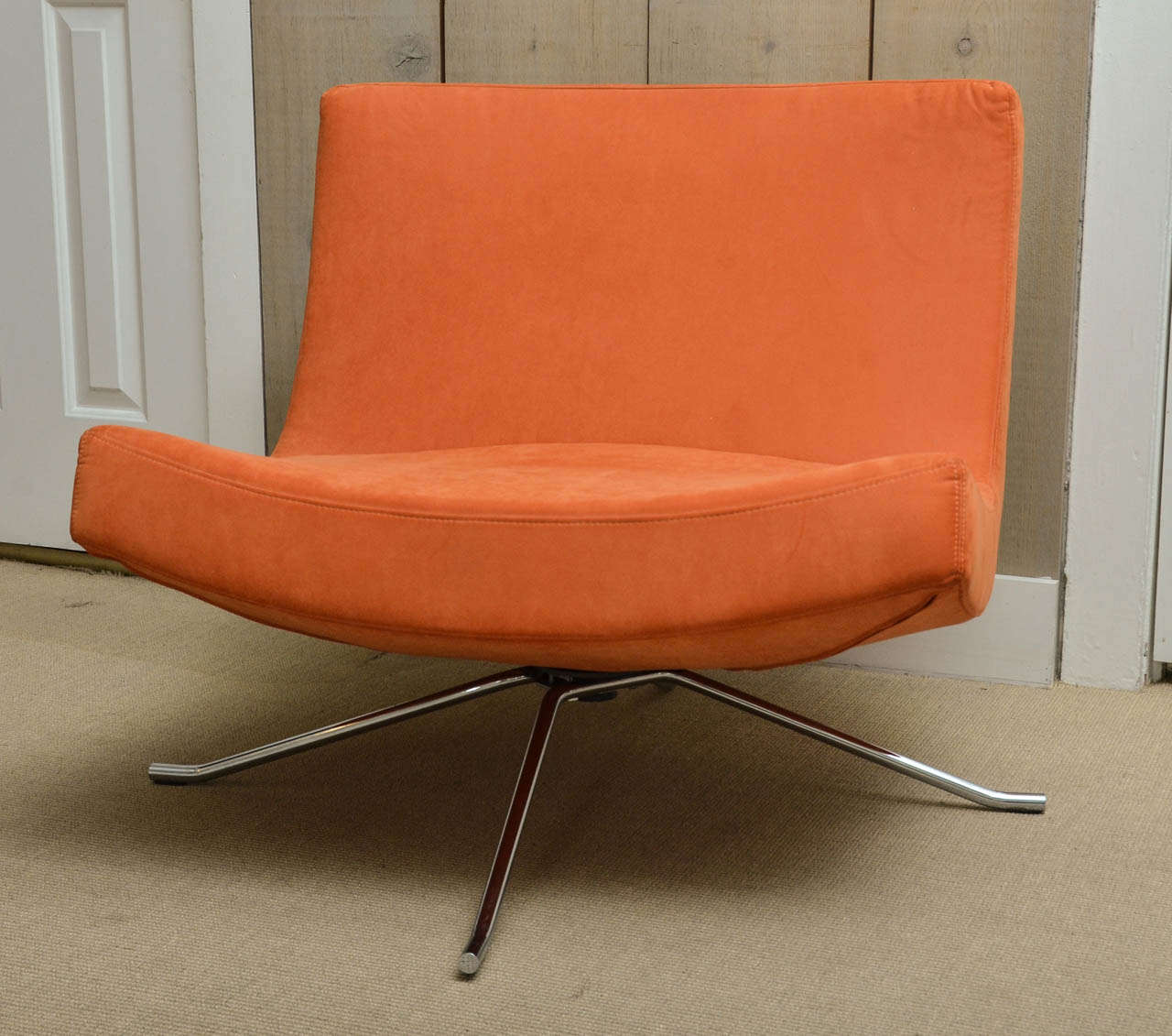 Pair of Vintage Swivel Lounge Chairs by Christian Werner for Ligne
