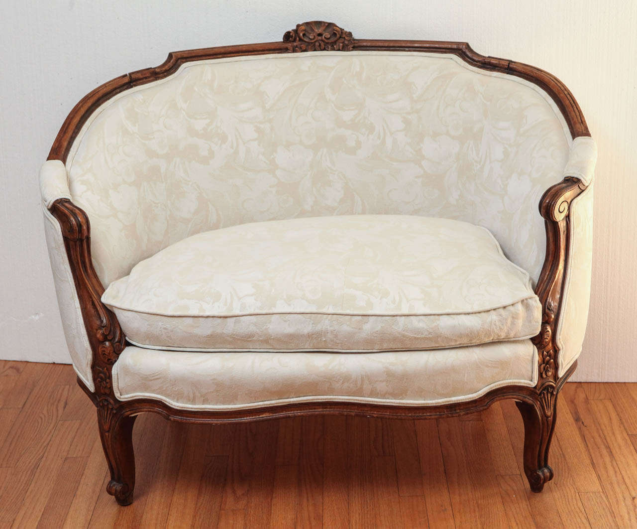 Revival 19th Century French Settee For Sale