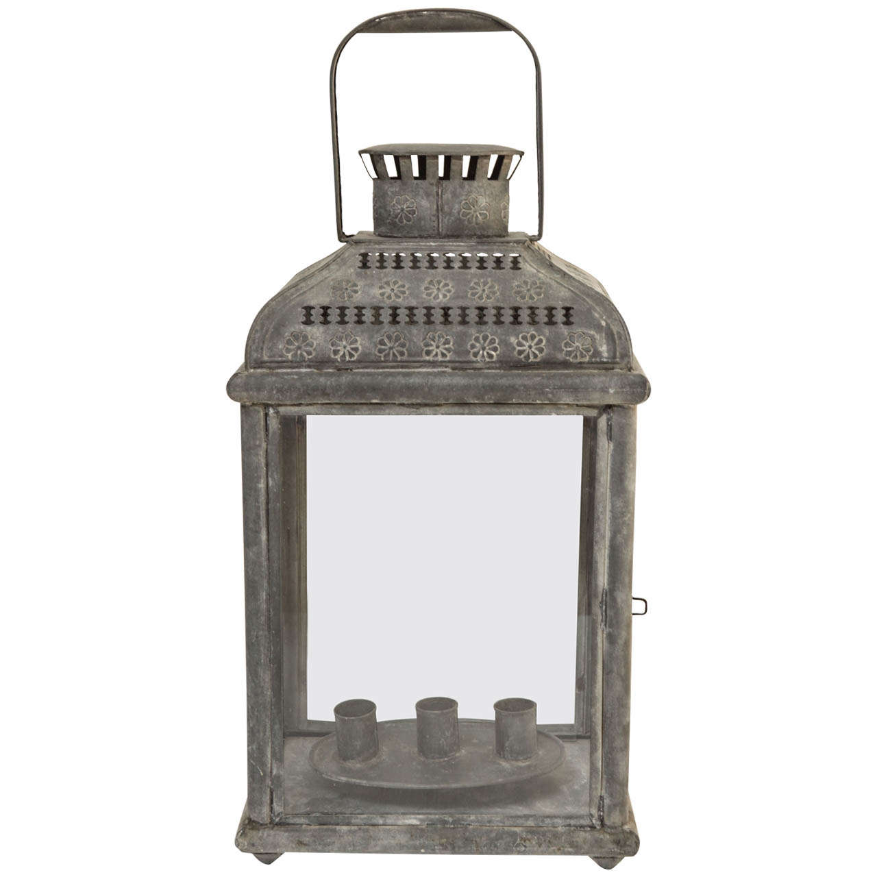 Vintage Metal Candle Lantern