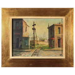 Vintage Argentine Oil Painting by J. Tarahto