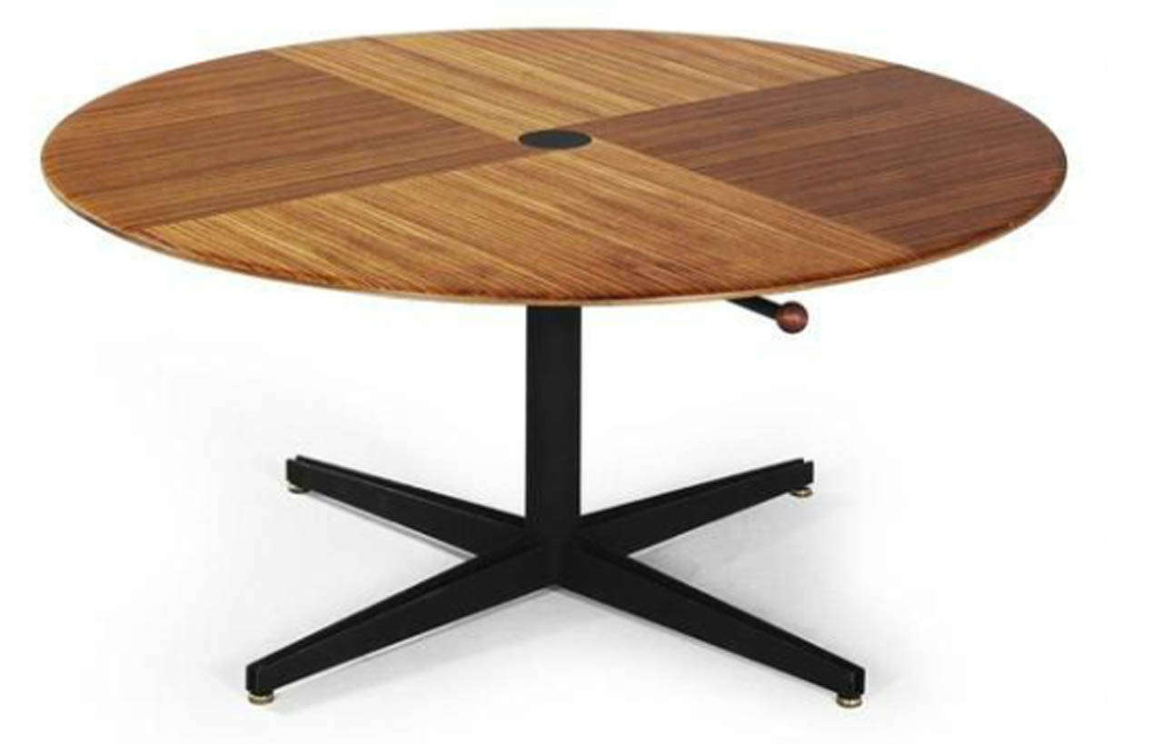 Rare Adjustable Table by Osvaldo Borsani