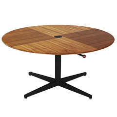Rare Adjustable Table by Osvaldo Borsani