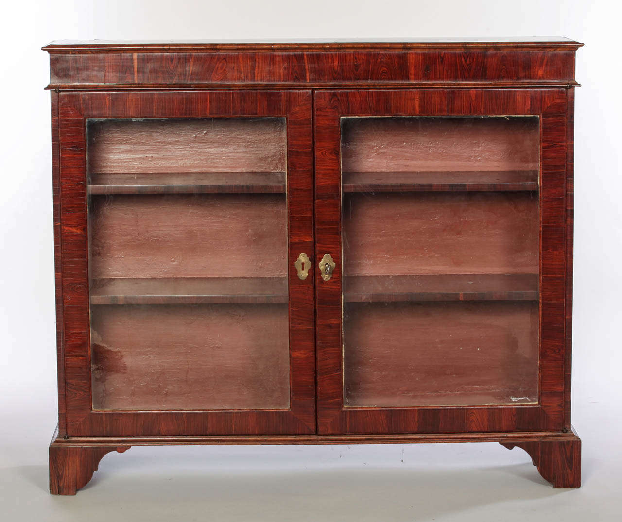 A Fine Nord Italian 18'century Parquetry Bookcase.

cm 127x109x30
