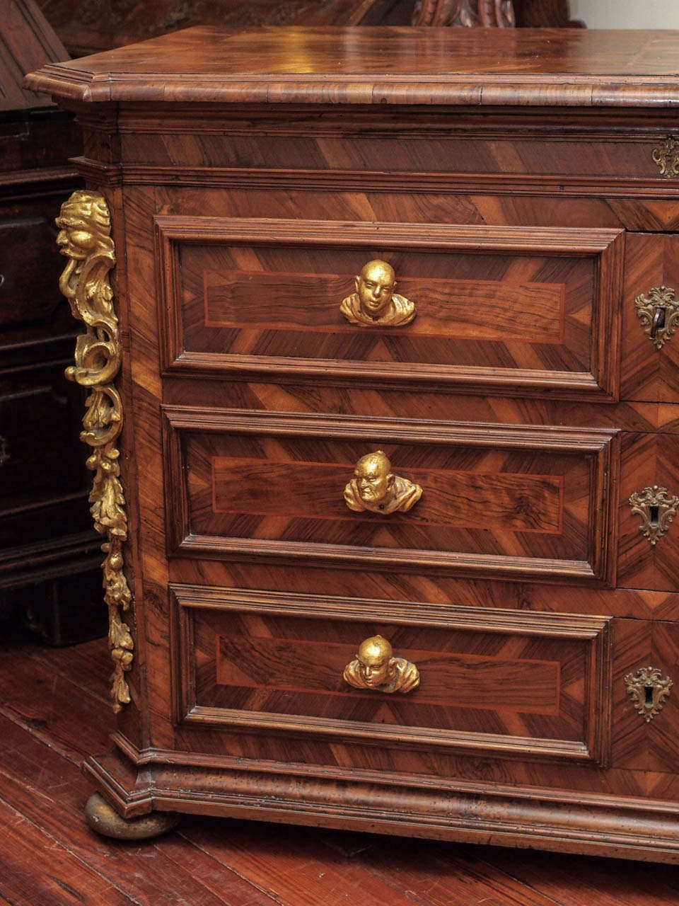 Baroque Late 17th Century Italian Vestment Cabinet For Sale