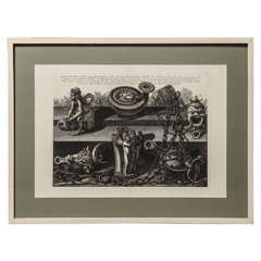 19th Century" Piranesi" Steel Engraving 3