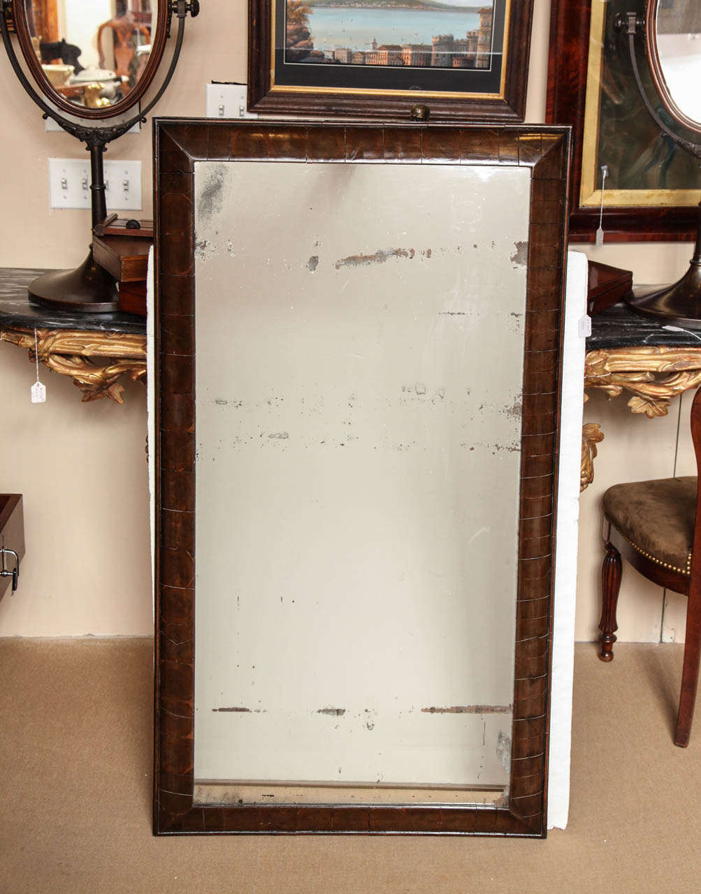 Early 19th Century English mirror.