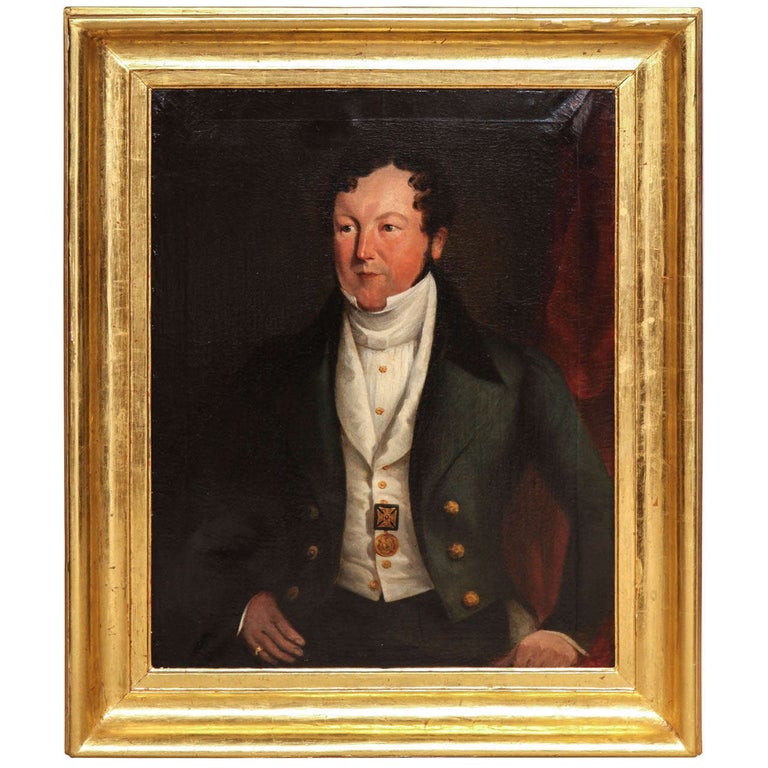 Early 19th Century Irish Portrait at 1stDibs