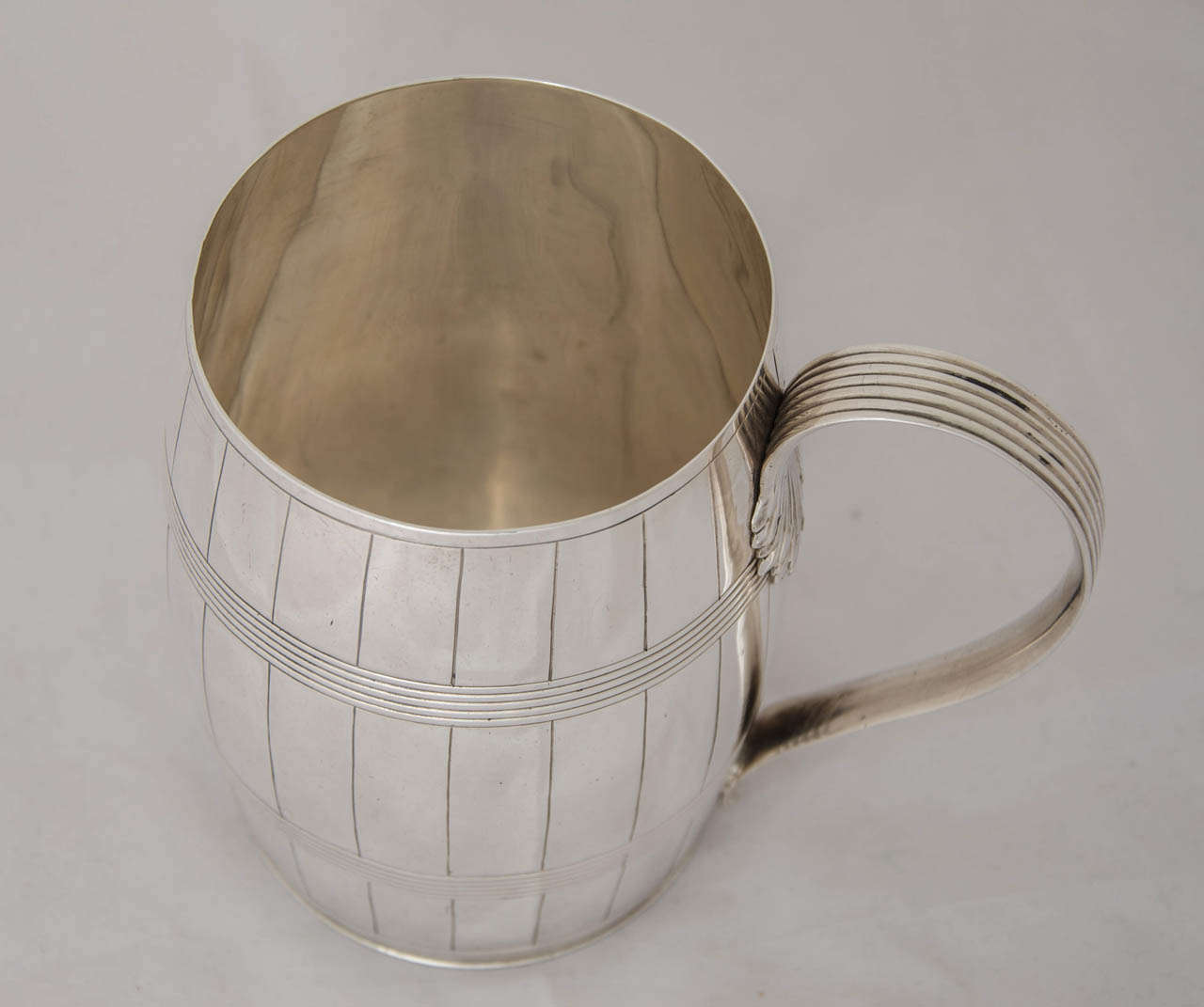 Antique English Silver Mug at 1stdibs