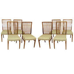 Set 8 Danish Modern Dining Chairs