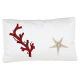 Contemporary Hand-embroidered Pillow by Miguel Cisterna
