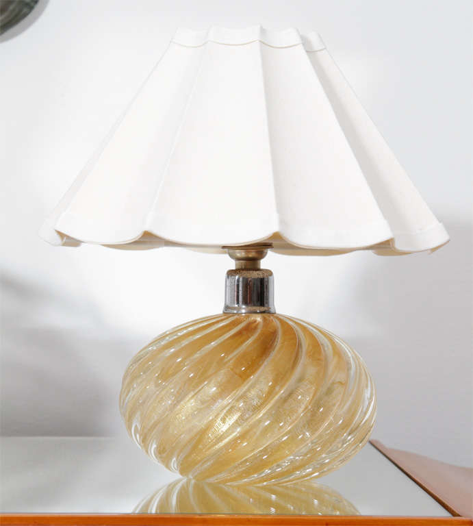 Small Venetian Glass Lamp