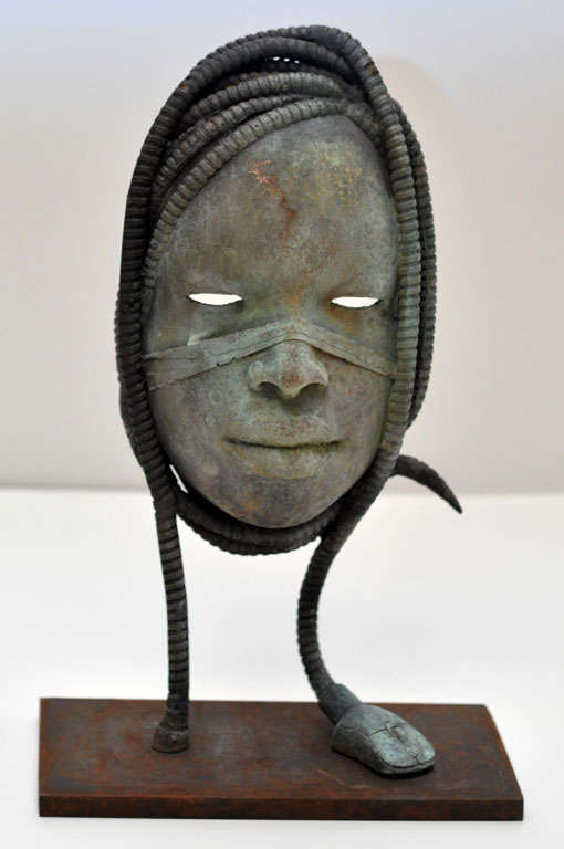 Jesus Curia Perez, Bronze Sculpture, "Medusa II"