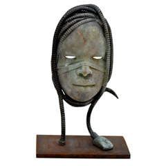Jesus Curia Perez, Bronze Sculpture, "Medusa II"
