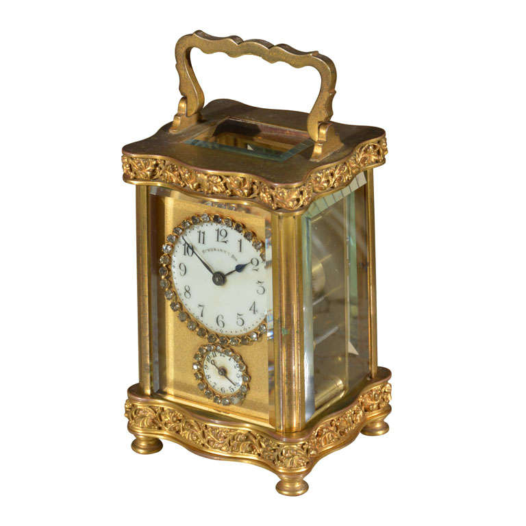 Carriage Clock by Schumann's Sons For Sale