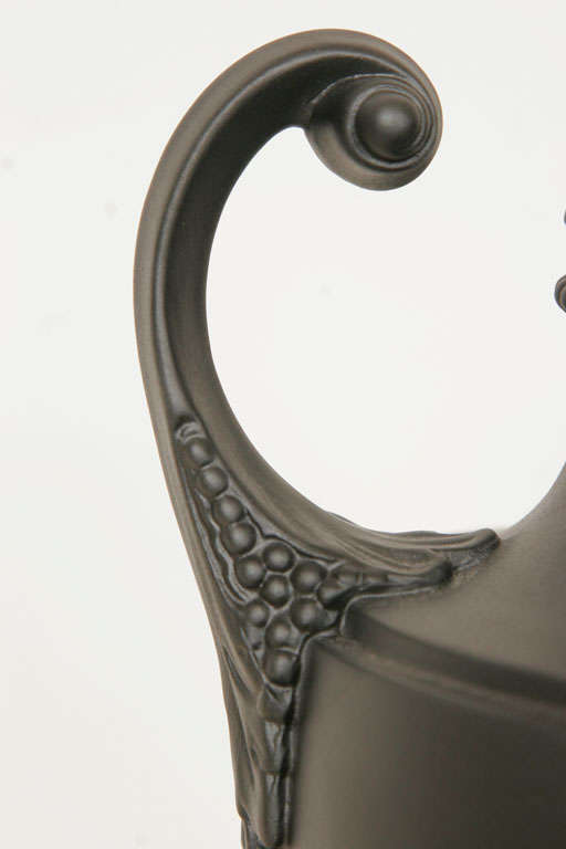 Contemporary 'Helena' Limited Edition 'Basalt' Porcelain Urn by Fürstenberg