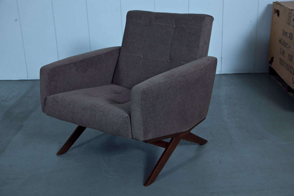 Impeccable Mid Century Spanish Sofa and Arm Chair Set at 1stdibs