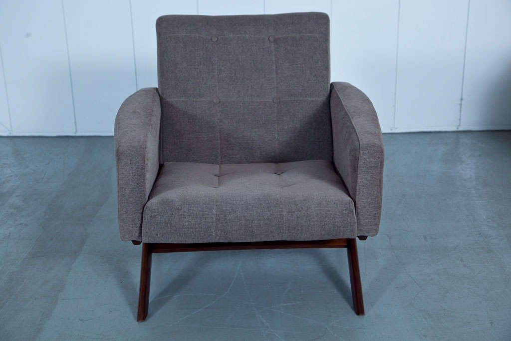 Impeccable Mid Century Spanish Sofa and Arm Chair Set at 1stdibs