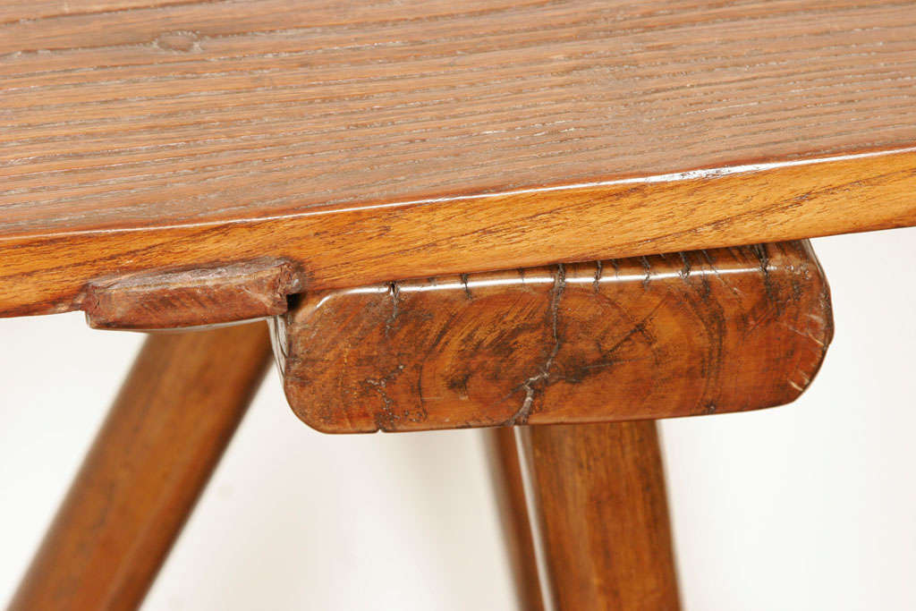 19th Century A Chinese Trestle Table For Sale