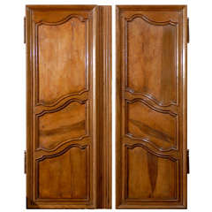 Pair of 18th Century Walnut Doors, Circa 1780 7
