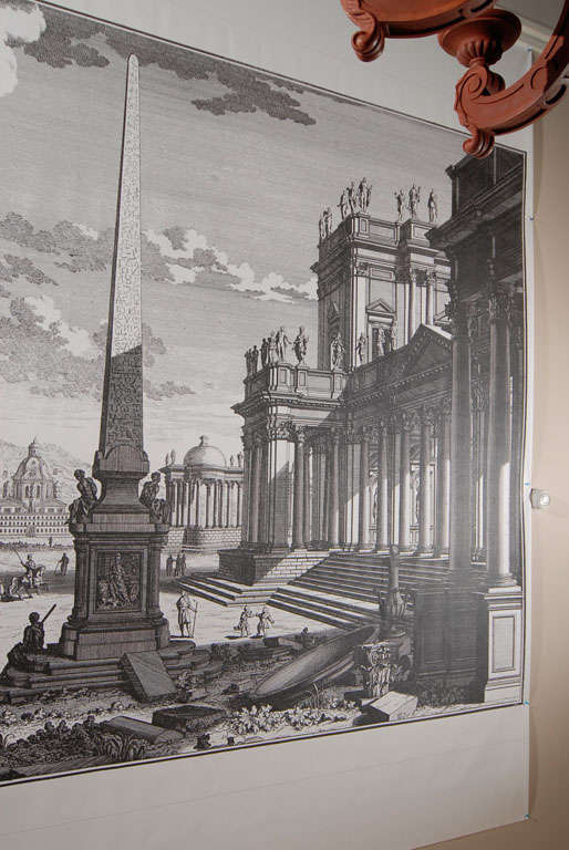 20th Century Gigantography of Venice with Obelisk For Sale