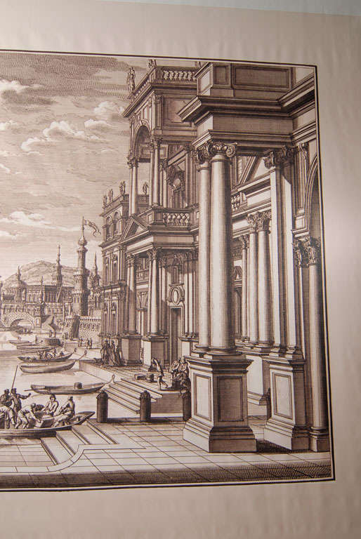 20th Century Gigantography Depicting Venice For Sale