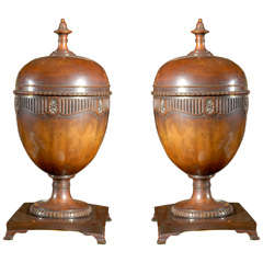 Pair of Knife Urns