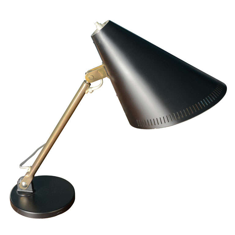 Paavo Tynell Adjustable Table Lamp.  Idman. For Sale