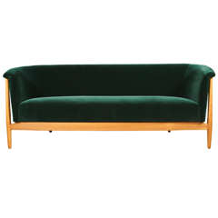 Nanna Ditzel Curved-Arm Sofa