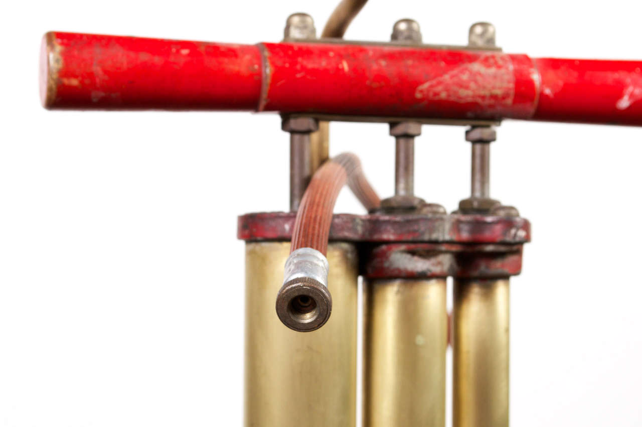 Vintage Bicycle Pump as Lamp at 1stDibs