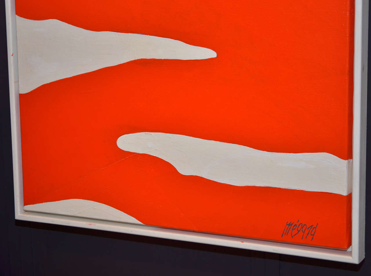 20ième siècle Peinture abstraite de Jean Megard, vers 1990