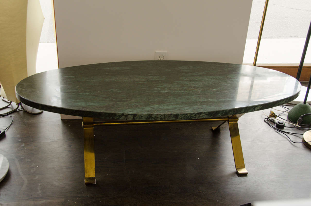 Oval Marble Coffee Table at 1stDibs round.coffee tables, modern