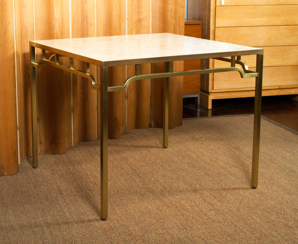Capiz Shell Table in the style of Billy Haines