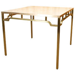 Capiz Shell Table in the style of Billy Haines