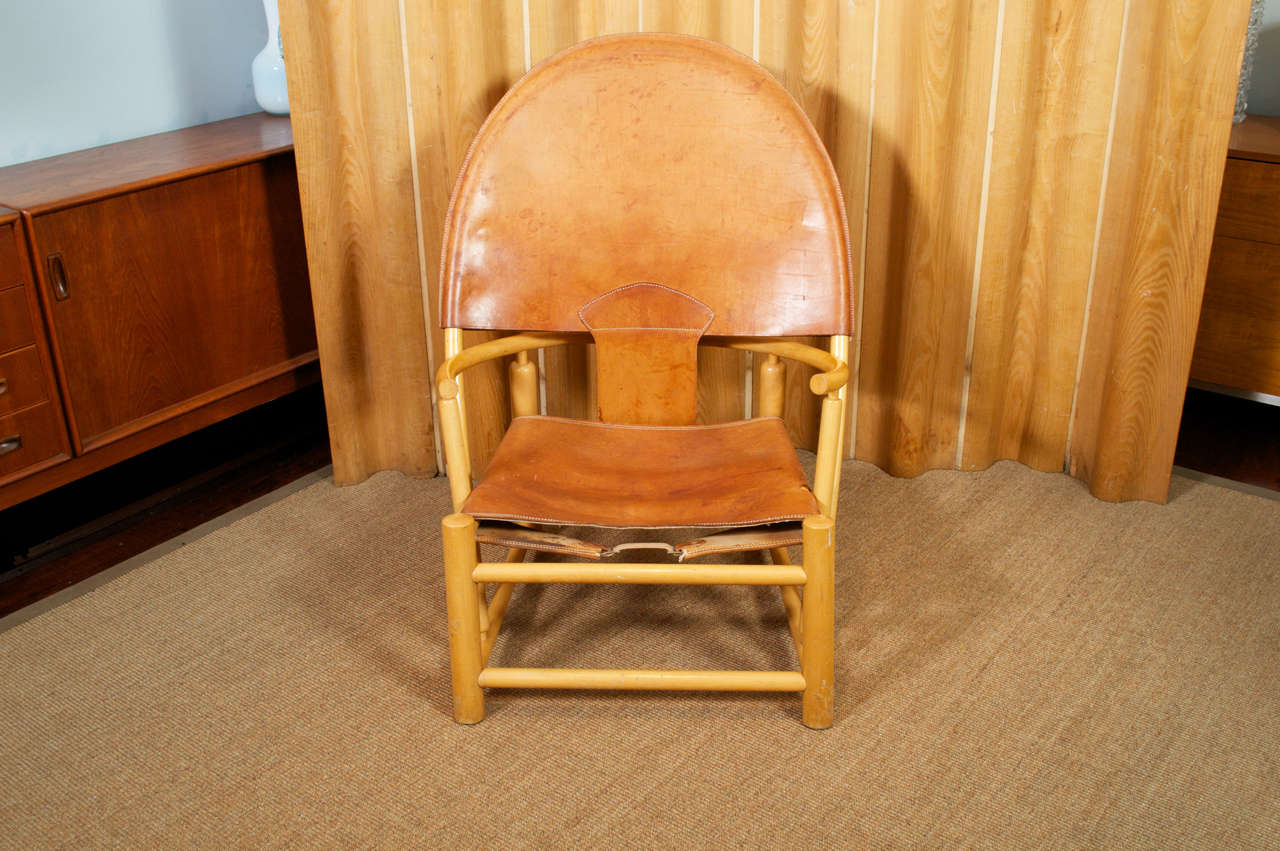 Mid-Century Modern Borge Mogensen Lounge Chair