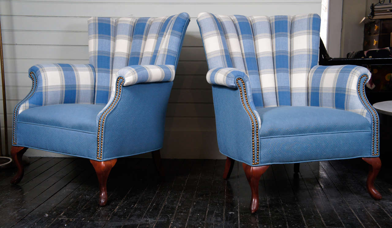 Channel Back Armchairs