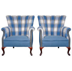 Channel Back Armchairs