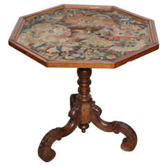 Late 17th Century Needlework Top Table