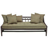 Vintage Willow & Reed Rattan Daybed
