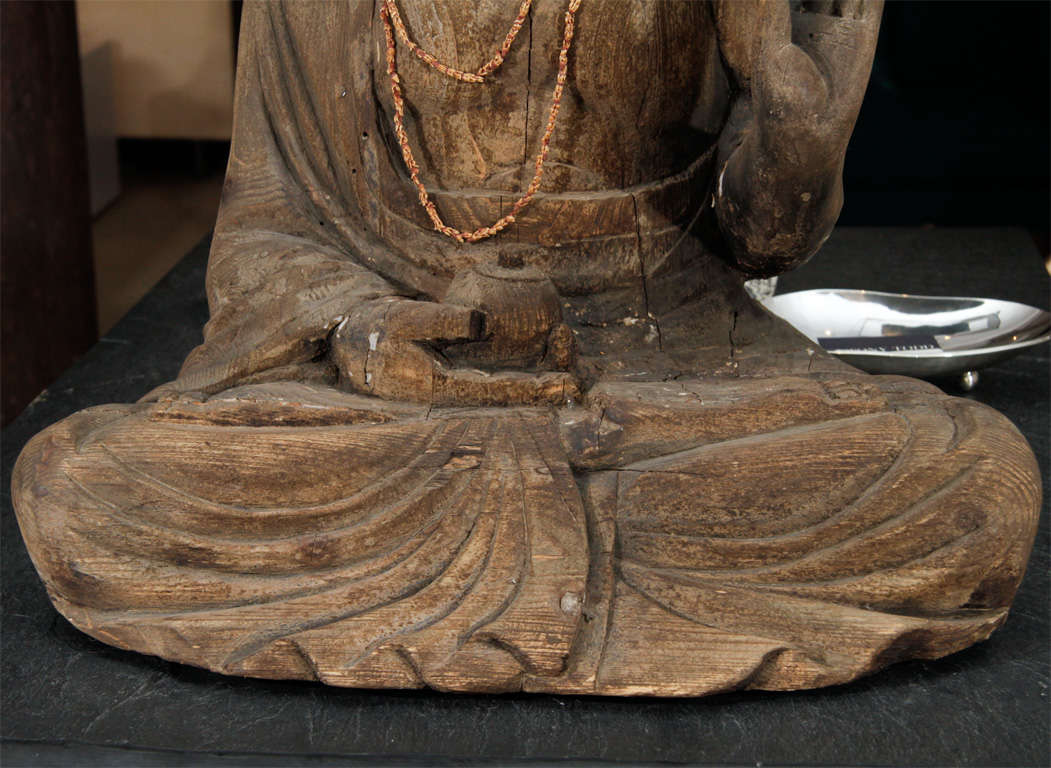 Asian 20th Century Buddha Sculpture For Sale