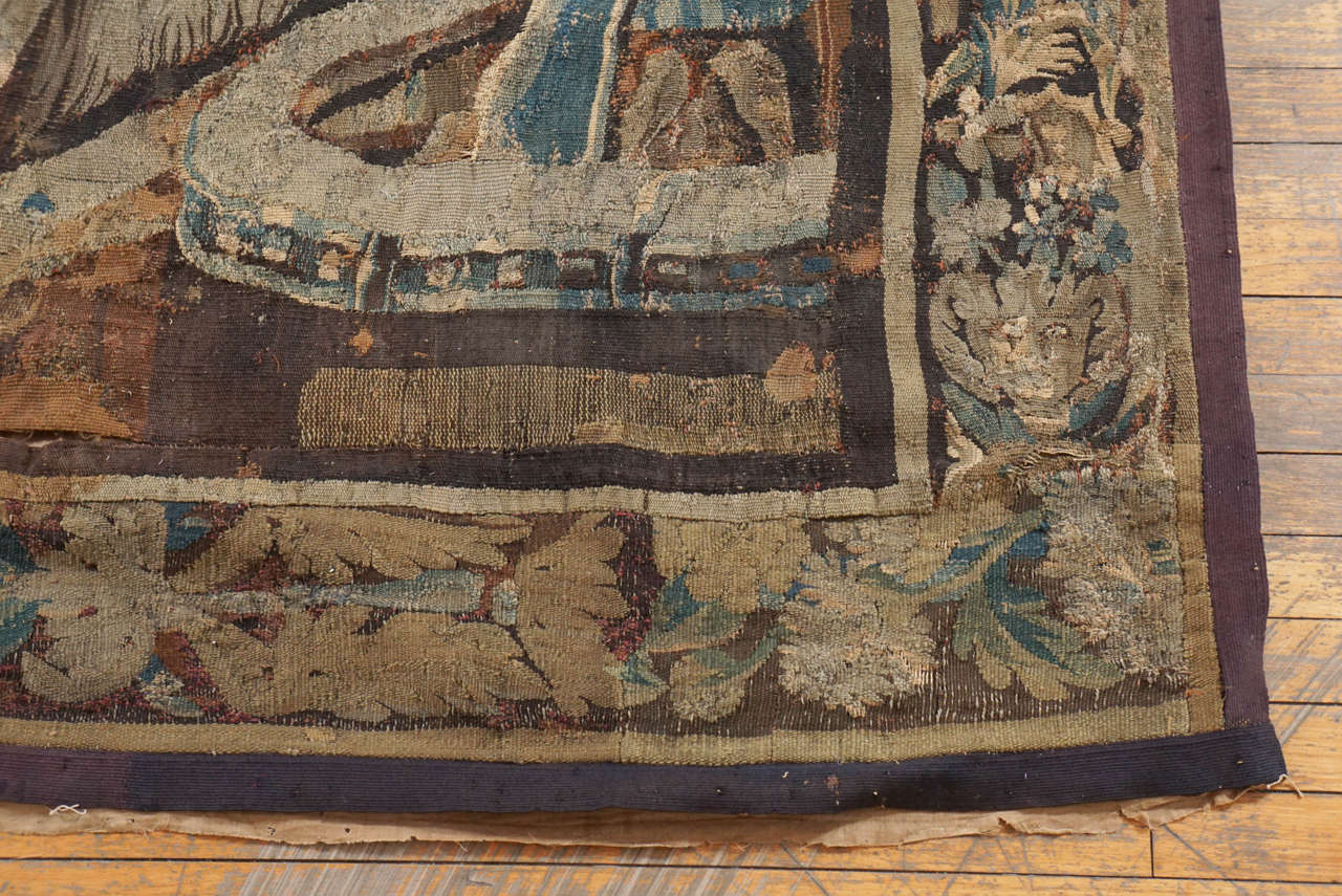 Baroque Large Aubusson Tapestry 