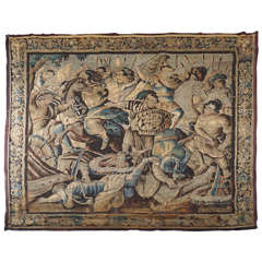 Large Aubusson Tapestry "Story of Alexander the Great," France, circa 1670