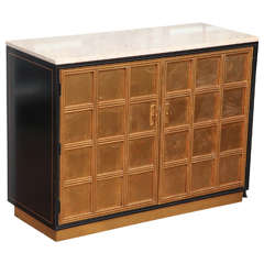 Gilded Front Cabinet